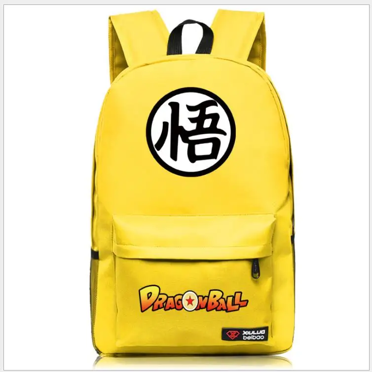 Новый рюкзак Dragon Ball Super Saiyan модные школьные сумки для ноутбука Goku Vegeta мужчин