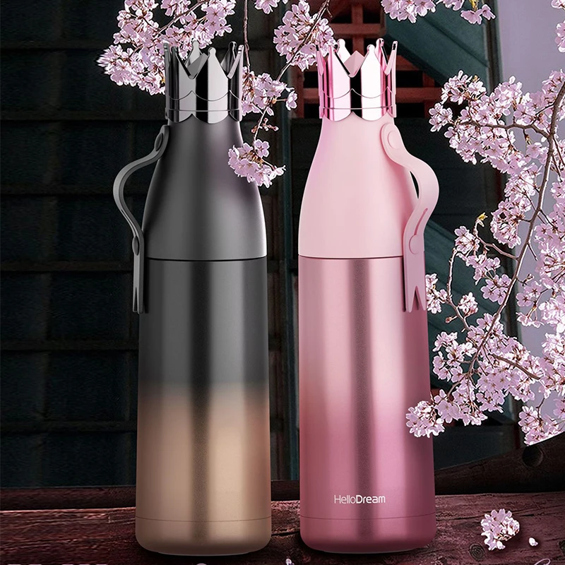 Вакуумный изолировать бутылки для воды Нержавеющая сталь термос из нержавеющей