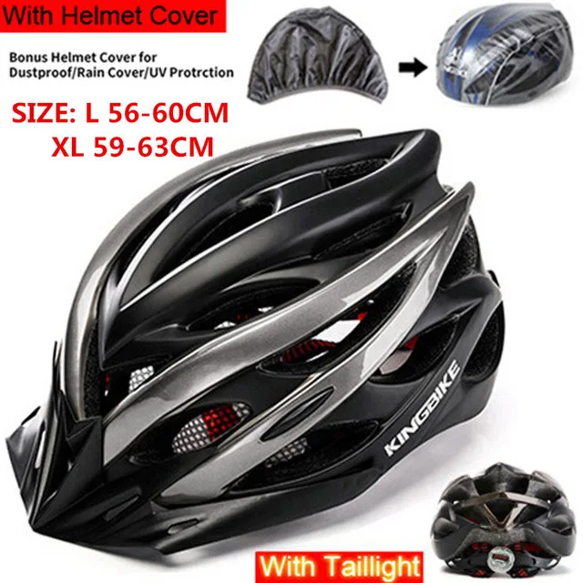 872-titanium Новинка, велосипедный шлем для шоссейного велоспорта, MTB, велосипедный шлем, задний светильник для горного велосипеда, цельнолитые велосипедные шлемы для мужчин и женщин - Цвет: 872-titanium