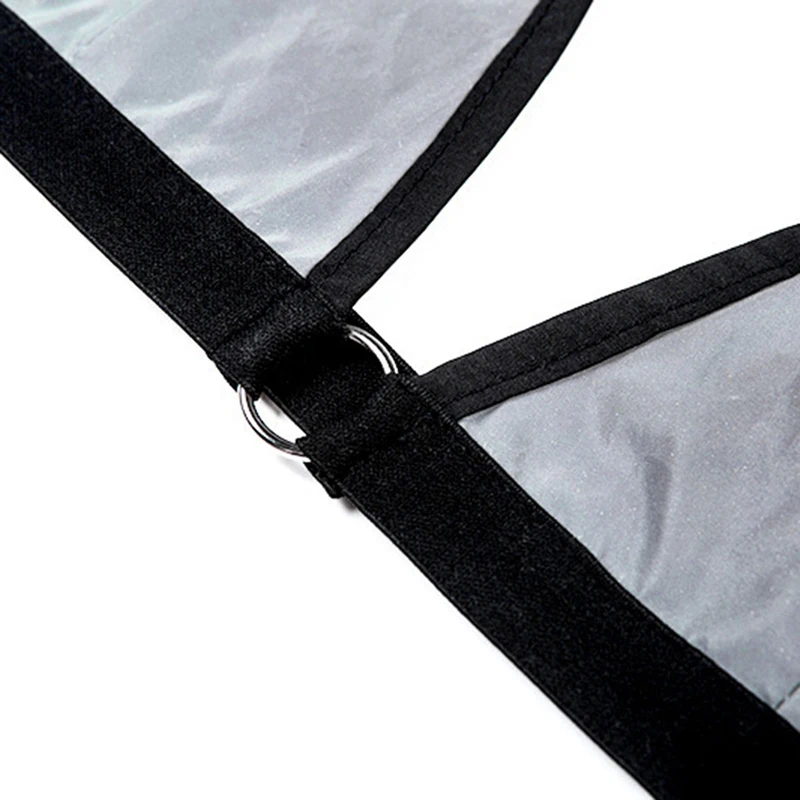 Sexy Slim Crop Top Women Gray Reflective Bra Summer Ladies Fashion Casual Tank | Женская одежда