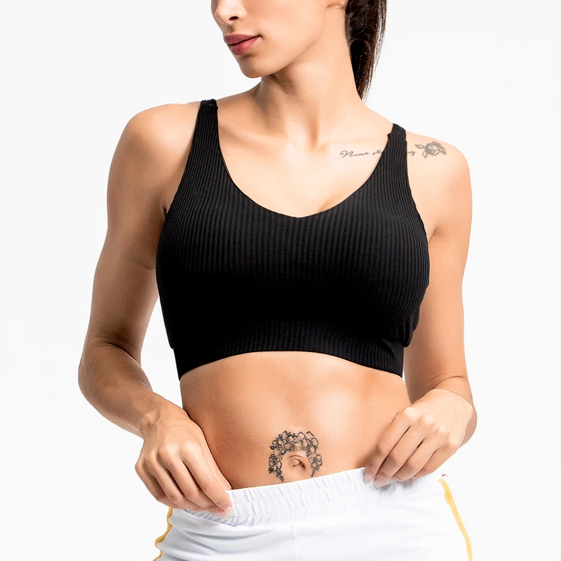 Женский профессиональный спортивный бюстгальтер Быстросохнущий ударопрочный