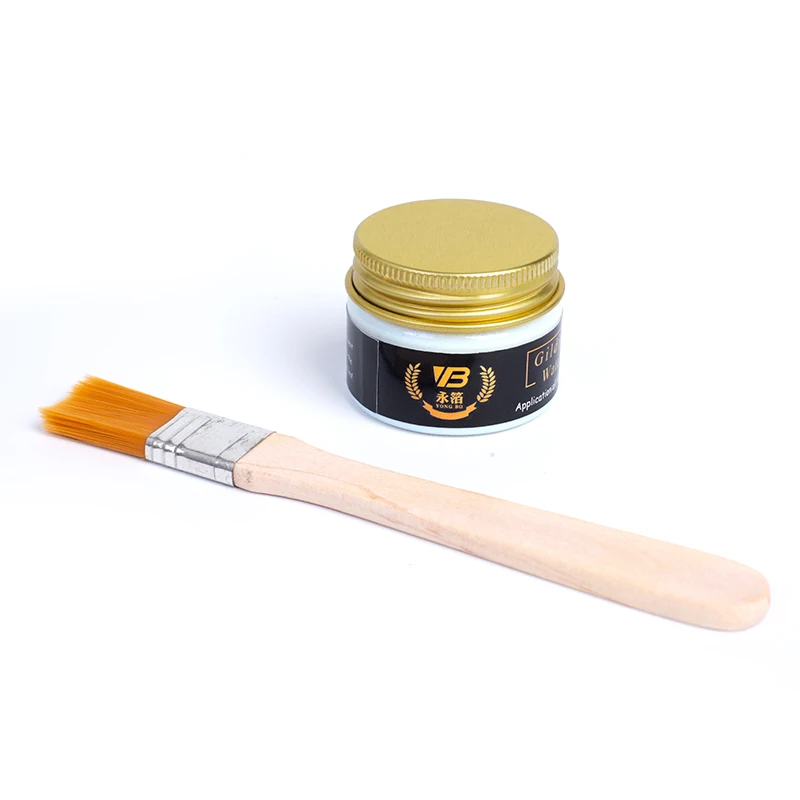 Позолоченный клей на водной основе с золотыми листьями для металлических листов