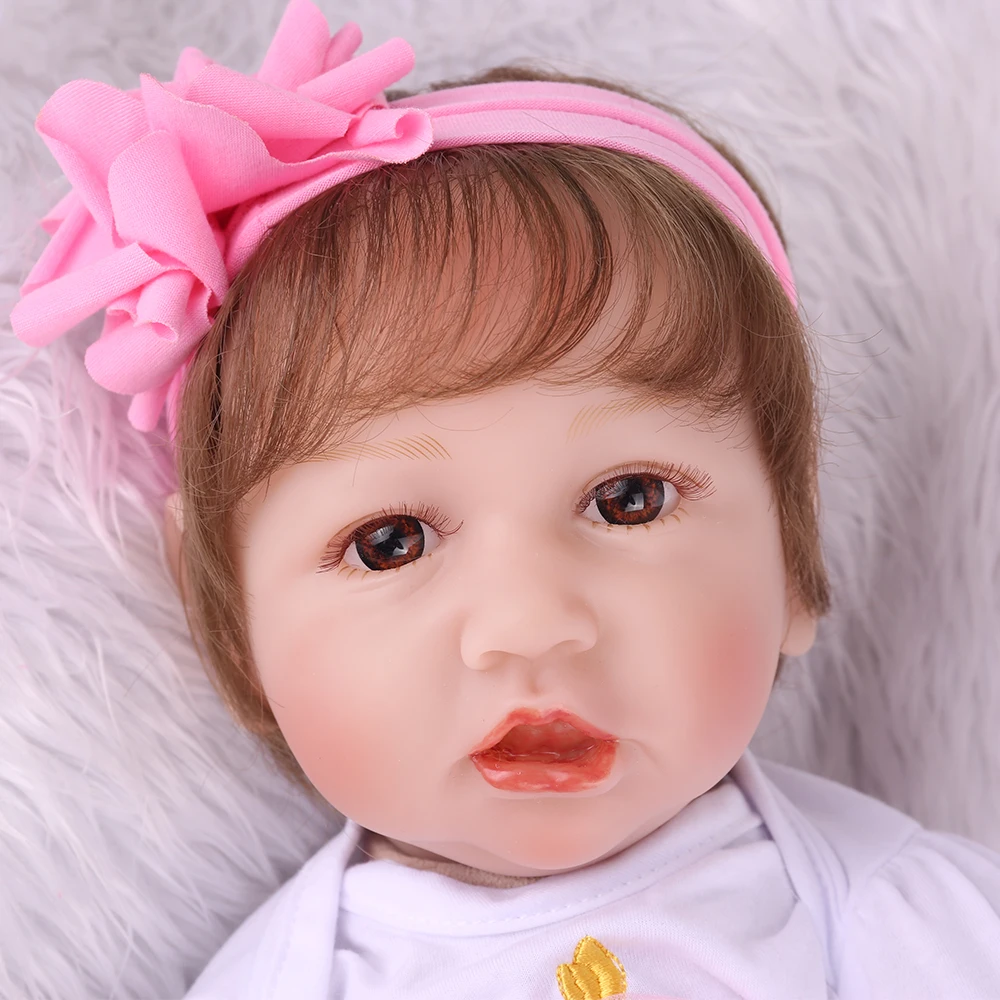 NPKDOLL Reborn Baby полностью виниловые игрушки Реалистичные Bebe дети поддельные