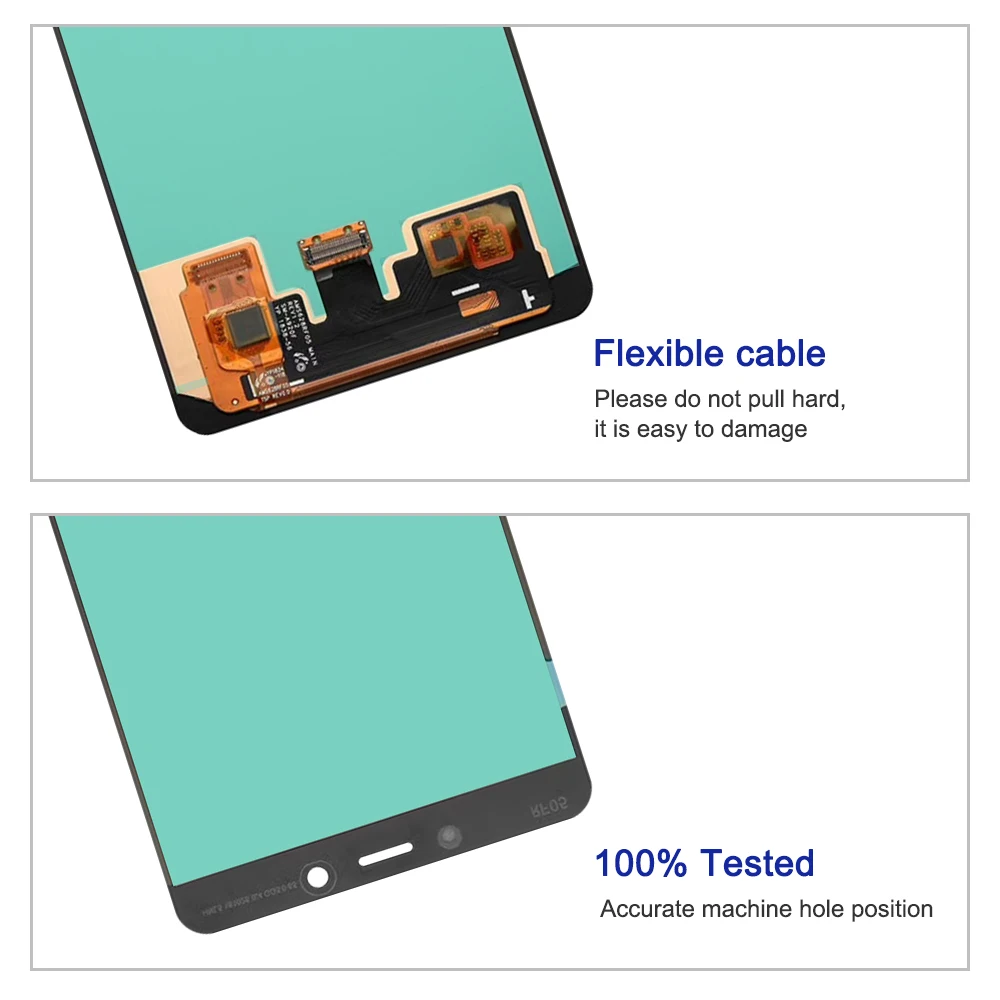 super amoled for samsung galaxy a9 2018 a920 a920f sm a920fds lcd display touch screen digitizer assembly for a9star pro screen free global shipping