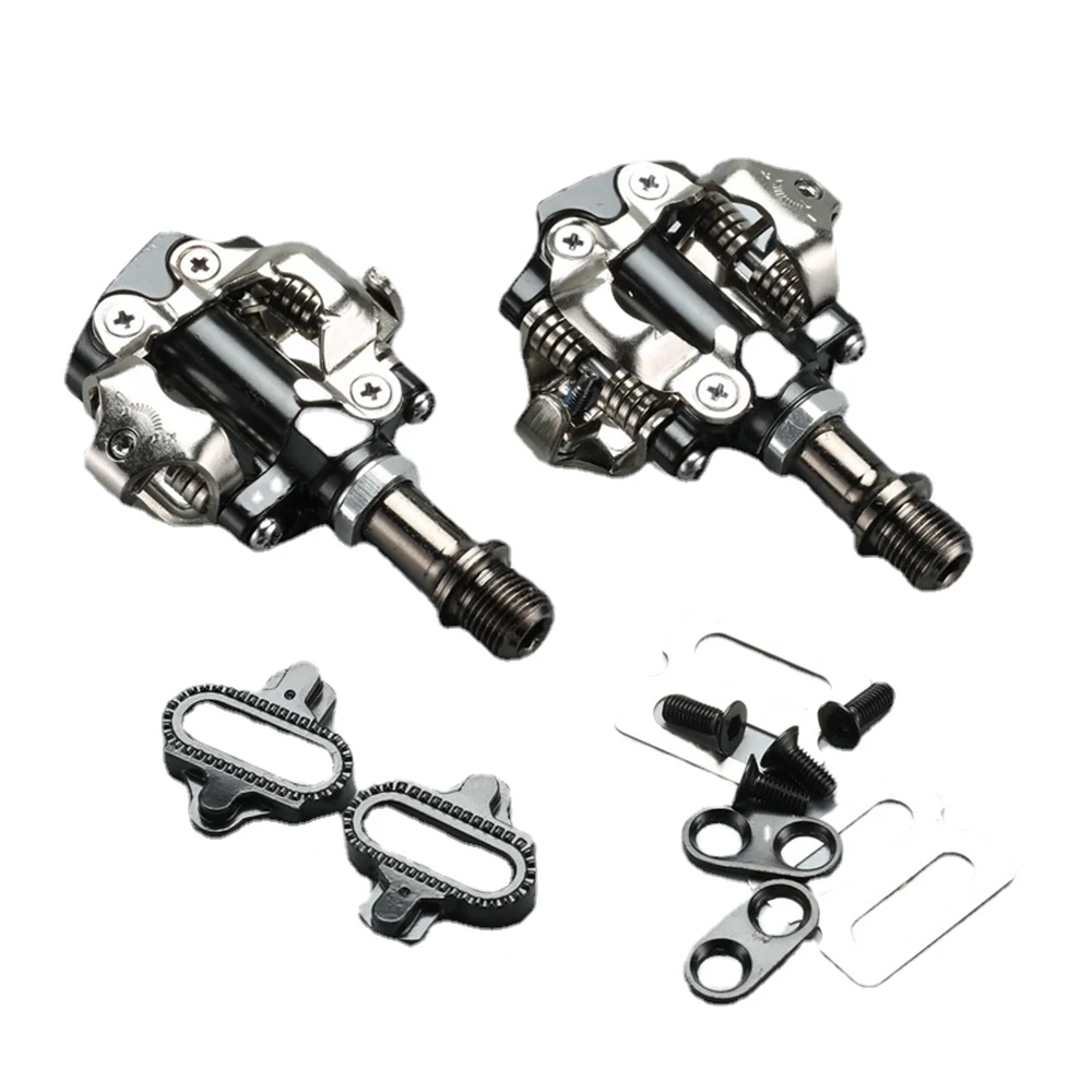 MTB Bike Self-Locking SPD Pedals with Cleats PD-M8000 M8020 Professional Racing Mountain Parts Pedal Lock Buckle | Спорт и