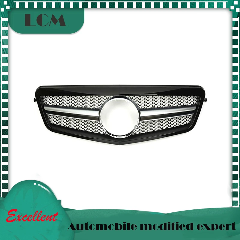 Передний бампер из АБС пластика гоночная решетка для Mercedes For Benz E class W212 E200 E300L 09 10 11