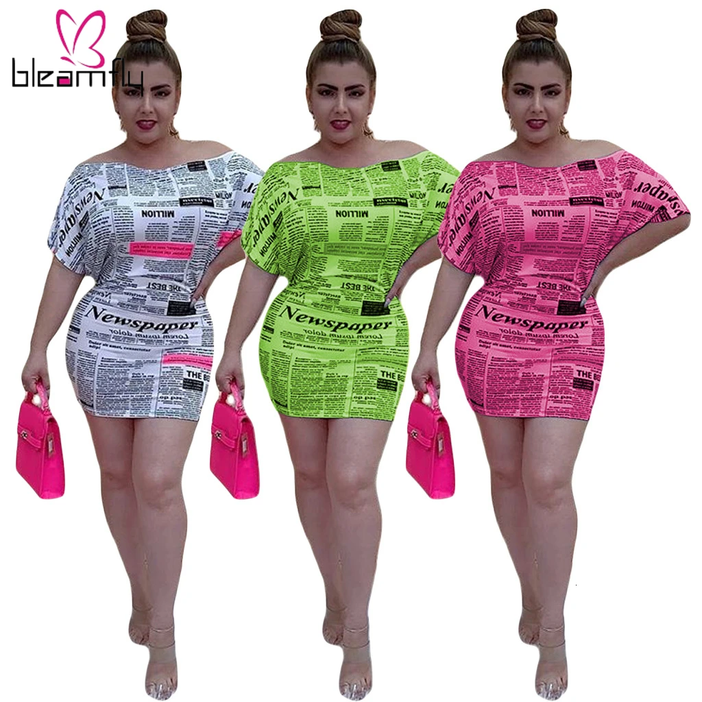 2019 женское летнее винтажное платье миди с буквенным принтом открытыми плечами