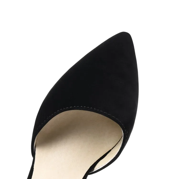 Большой Размеры дамских туфель на высоком каблуке Для женщин женская обувь