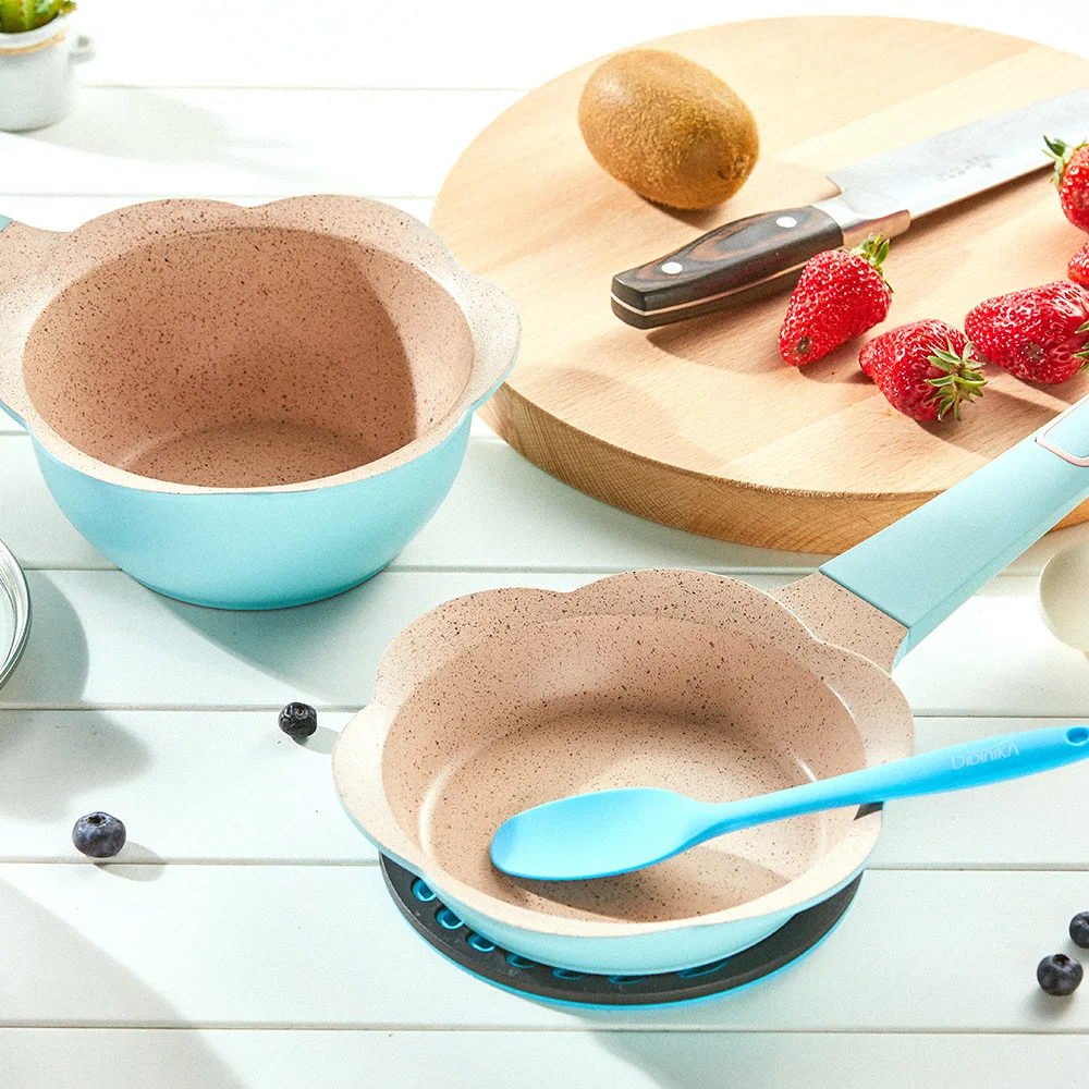 

Кастрюля детская с антипригарным покрытием из камня майфан, 1 комплект