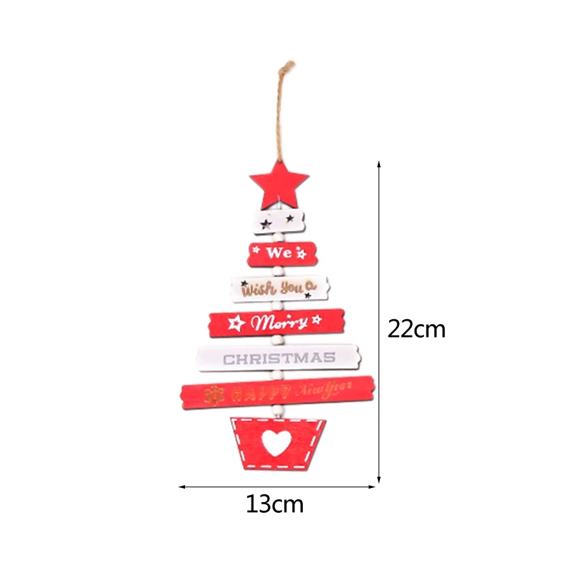 Рождественские украшения деревянные подвески новогодние Подвесные Подарки