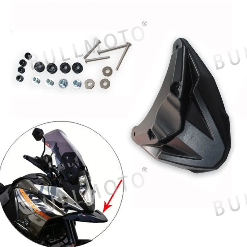 

For KTM 1190 1290 ADV 2013 2014 2015 2016 Motorcycle Accessories Fairing Beak Protector Frame Front Nose Cowl Fender