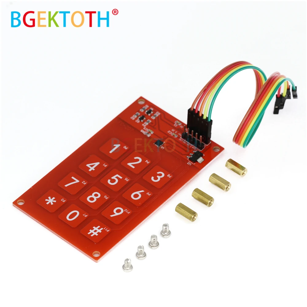 MPR121 емкостная сенсорная клавиатура Щит Модуль Чувствительная 3 В логика для arduno |