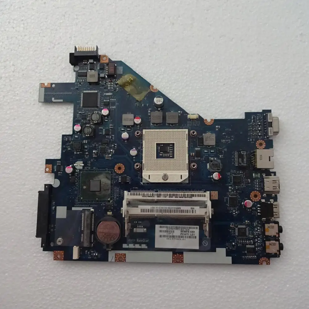 Оригинальная материнская плата Hulics для ноутбука Acer aspire 5742Z 5742 5733 5733Z ов71 LA 6582P HM55