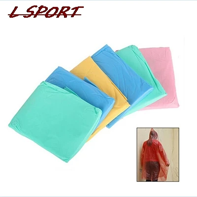 

1 шт. одноразовое водонепроницаемое пальто для взрослых на открытом воздухе, пончо для кемпинга, пластиковое пальто, оптовая продажа