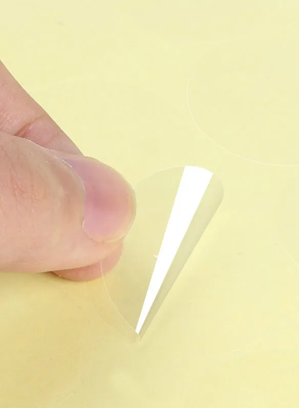 13/19/32/50mm небольшой стальная труба большого диаметра прозрачные круглые наклейки