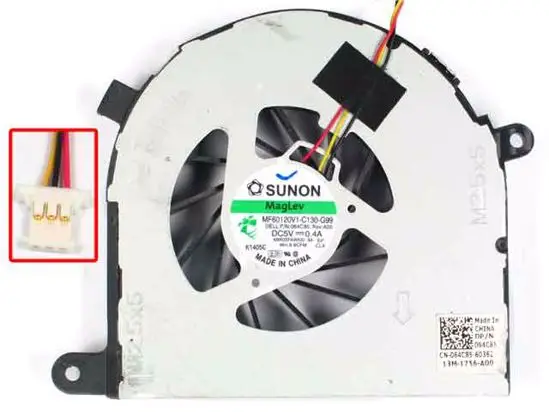 SUNON MF60120V1 C130 G99 DP/N: 064C85 64C85 DC 5V 0.40A Вентилятор охлаждения сервера|Кулеры и системы