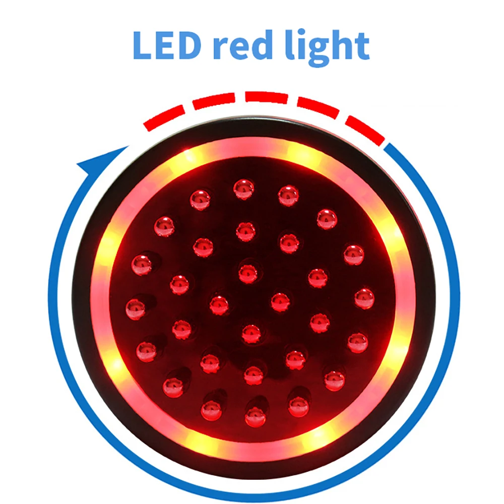 

Массажная щетка для похудения с инфракрасным микроэлектрическим подогревом