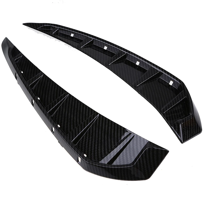 Posbay Черный ABS боковое крыло воздушный поток Впускное отверстие крышка наклейки