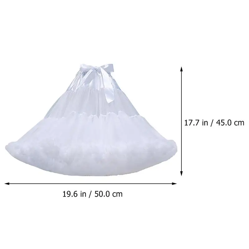 

Lolita Dress Underskirt Beautiful Gauze Skirt Layered Bubble Skirt