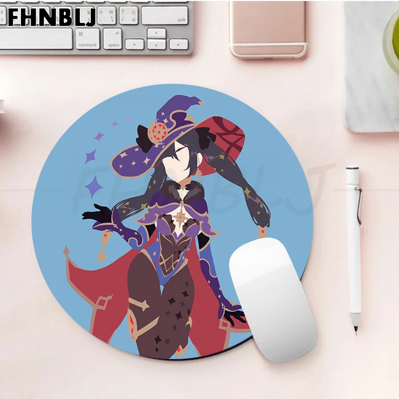 

Non Slip PC Genshin Impact Mona Megistus Unique Desktop Pad Game Lockedge Mousepad gaming Mousepad Rug For PC Laptop Notebook