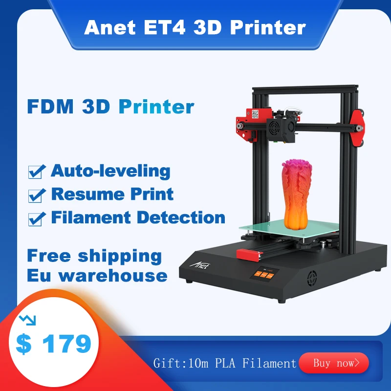 Набор для 3D принтера Anet ET5X/ET4/ET4Pro/ET4X опция с высокоточным Экструдером и Hotend нитью
