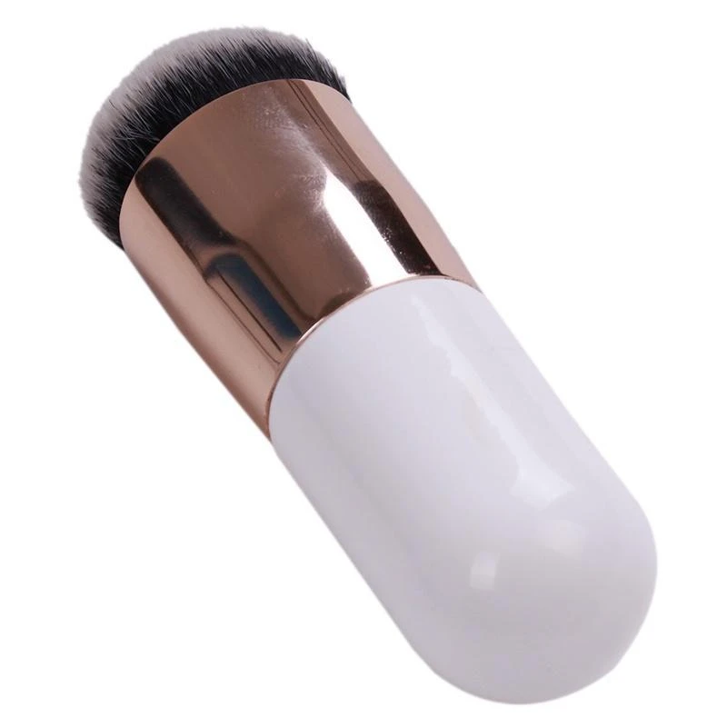 Professional Chubby Pier Foundation Brush 5Color Makeup Flat Cream Brushes Cosmetic Make-up |