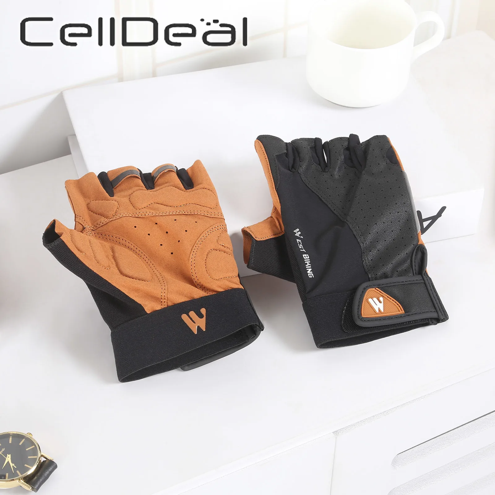 

Half Finger Full Finger Shock-proof Anti-slip Breathable Gloves Outdoor Sports Climbing Bike Cycling Gloves for Women Men