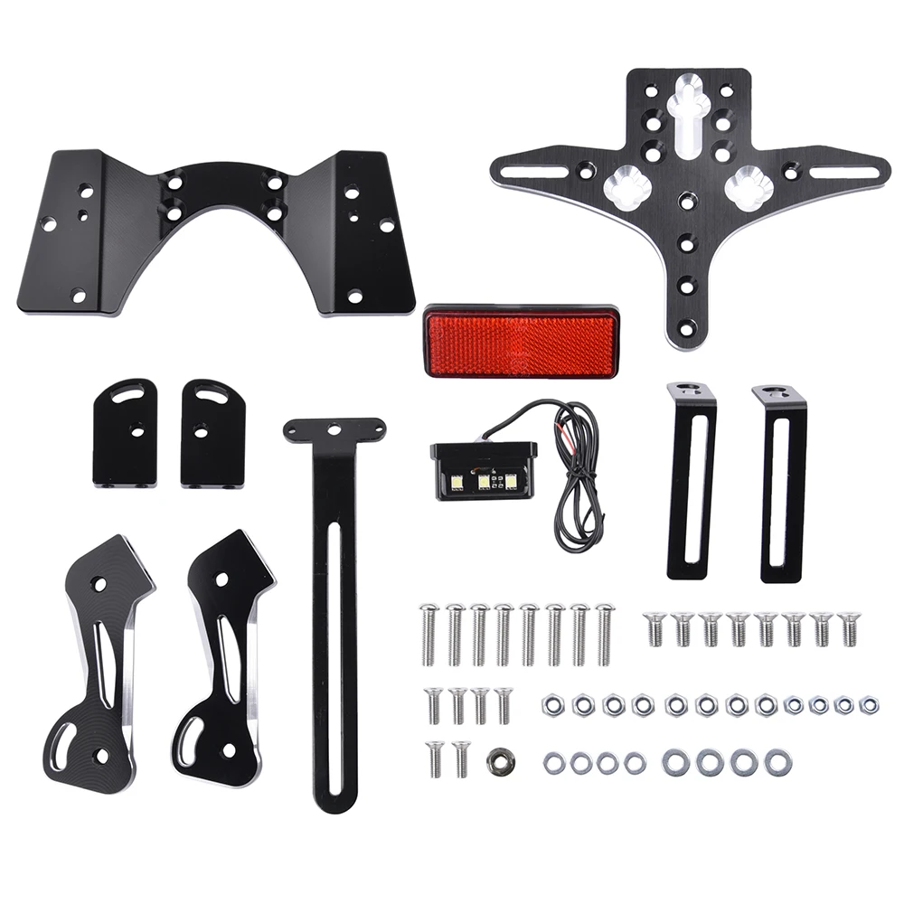 Держатель заднего номерного знака для мотоцикла лицензионный кронштейн рамка