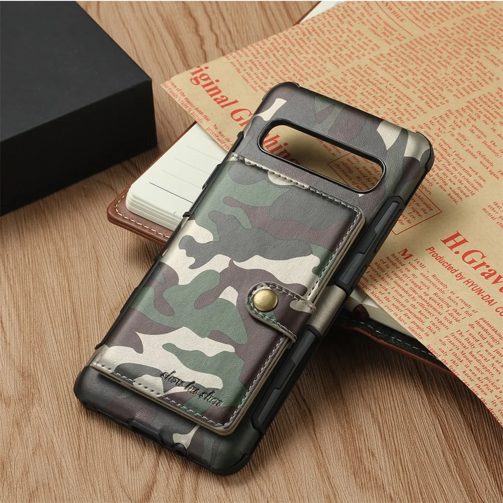 Камуфляжный армейский камуфляжный чехол для iPhone 7 8 6 6S Plus флип-кошелек с
