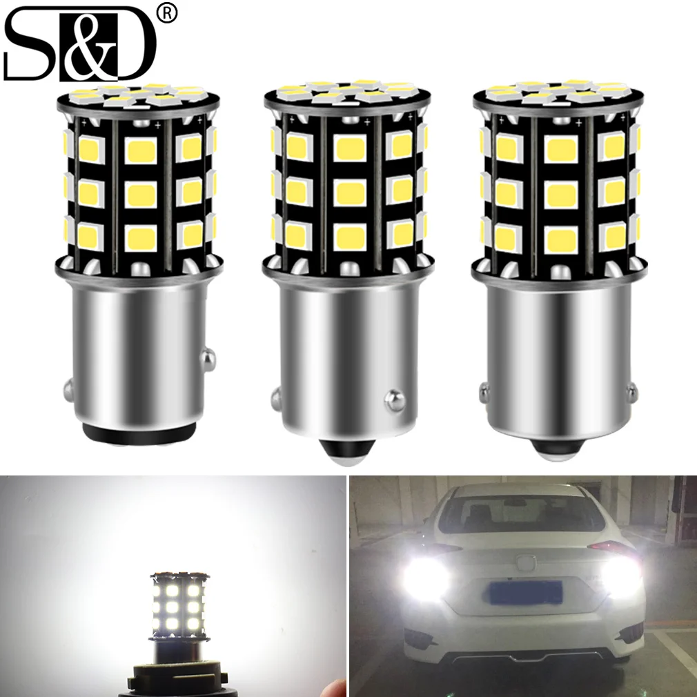 1 шт. Автомобильные светодиодные лампы T20 7440 7443 W21W LED 1156 BA15S P21W BAU15S PY21W BAY15D 1157 P21/5W R5W 12