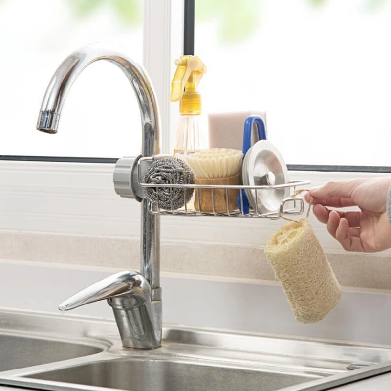 Подвесная стойка для хранения в виде горячей раковины из нержавеющей стали