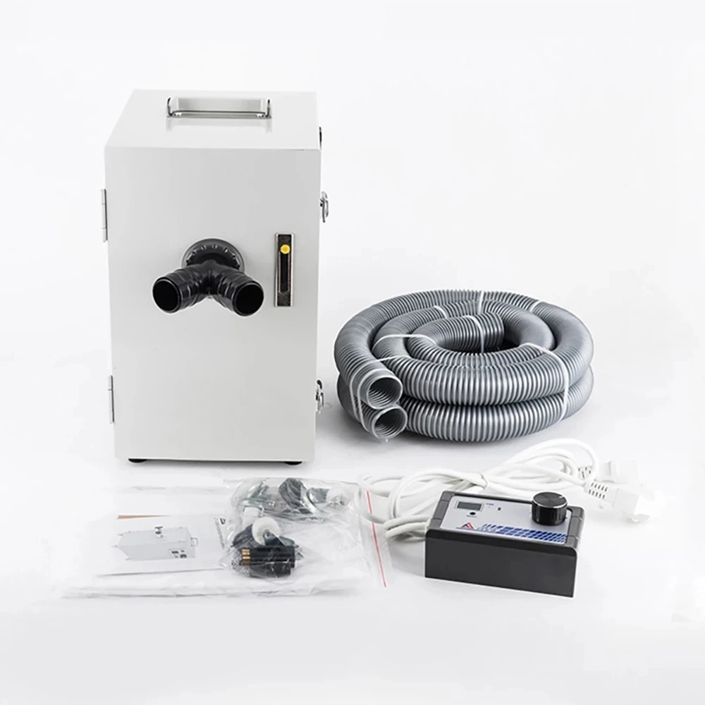 

Dental Lab Vacuum Dust Extractor Digital Control Double Wheel Strong Power Motor Dental Dust Collector JT-26B