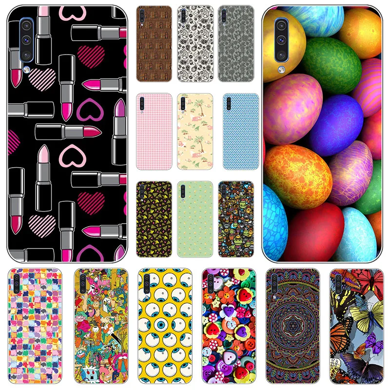 Мягкий защитный чехол для телефона samsung Galaxy A80 A70 A50 A40 A30 A20 A10 A60 A20E A40S A10E M30 M20 A7 A750 на