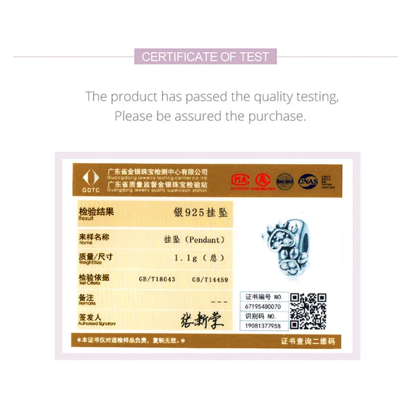 Подходит браслет в европейском стиле оригинальный 925 пробы серебро белый CZ