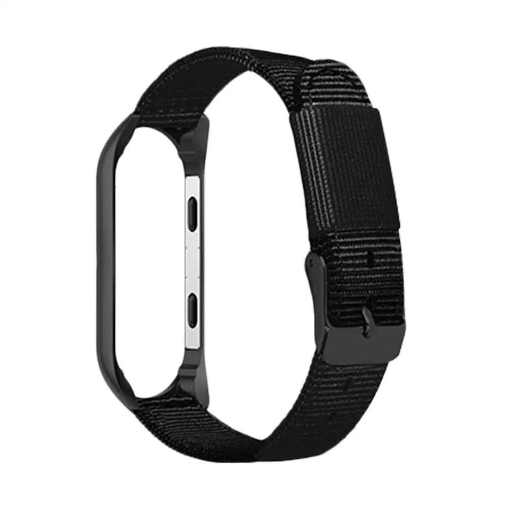 Для Xiaomi 3 MI Band 4 Универсальный спортивный Премиум холщовый сменный Браслет