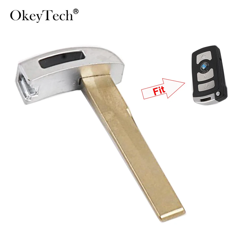 Смарт карта OkeyTech маленький запасной ключ металлический необработанный