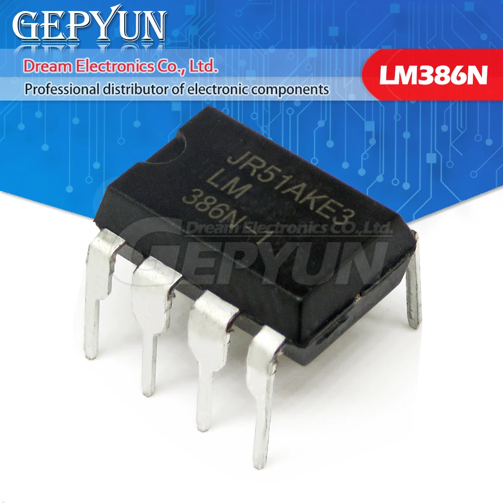 

10PCS LM386N-4 DIP8 LM386-4 DIP 386N-4 new and original IC