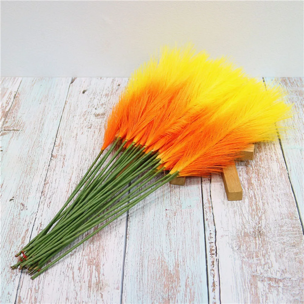 1pcs Hairy Grass Artificial Flowers for Wedding Bridal Hands Holding Flower Home Garden Chrismas Decoration | Дом и сад