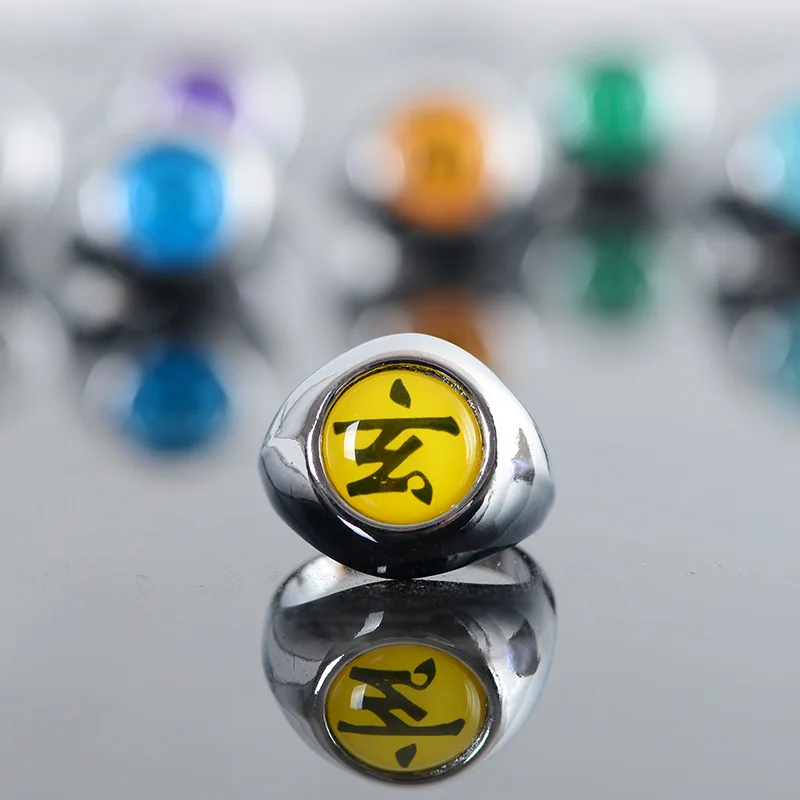 2021 Narutos Ring Аниме Косплей Accessory Akatsuki Zhu Mustachi Zero Payne Jade Scorpion Men Kids Подарки на день