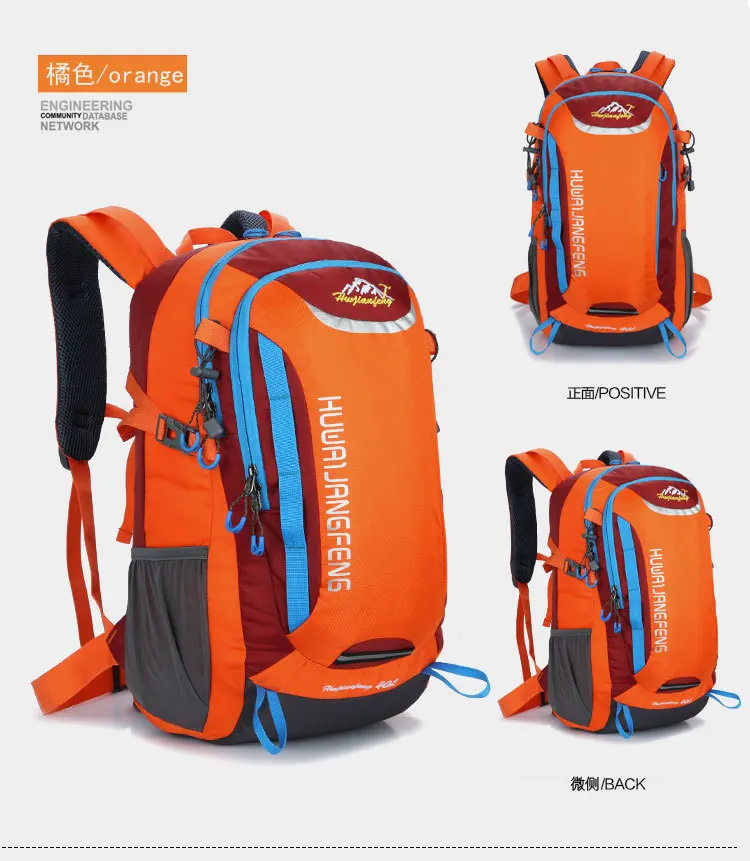 

Outdoor Rucksack Camping Hiking Backpack Trekking 40L tear resistant Waterproof Sports Bag Backpacks Climbing Travel Rucksack