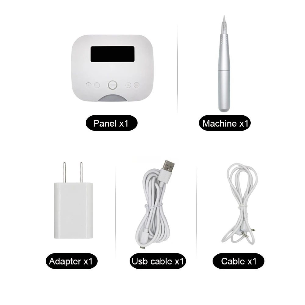 

Rechargeable Permanent Tattoo Makeup Rotary Machine Eyebrow Body Art Kits Professional Pen For Eyebrow Eyeliner Lip Tattoo Set