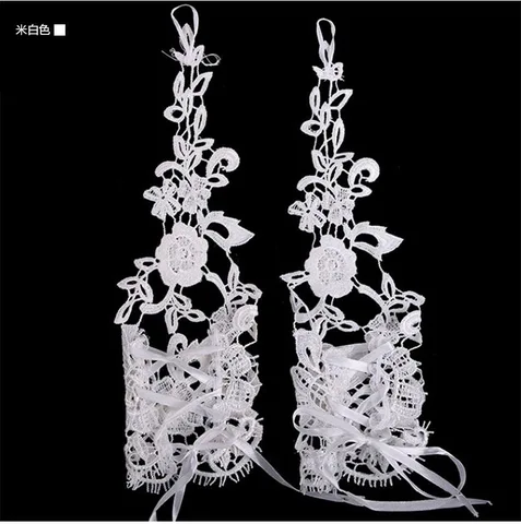 Лучший, приталенный смокинг, брендовый Модный Белый Свадебный Короткий Вечерние перчатки без пальцев Элегантные Вечерние перчатки невесты с бисером свадебные перчатки до запястья