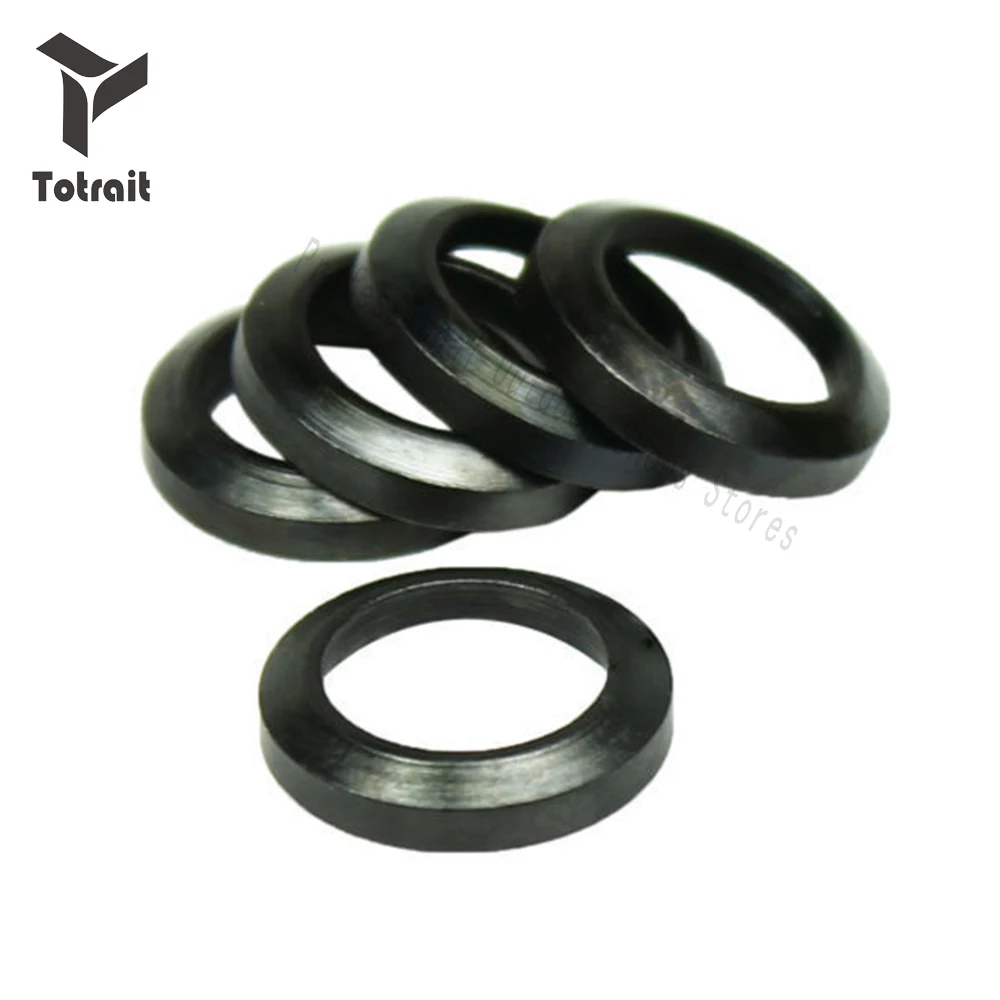 

TOtrait 5pcs .223/.308 Steel Crush Washers for Muzzle Brake 1/2x28 5/8x24 Tactical AR15 M16 M4 Thread Steel Crush Washer Hunting