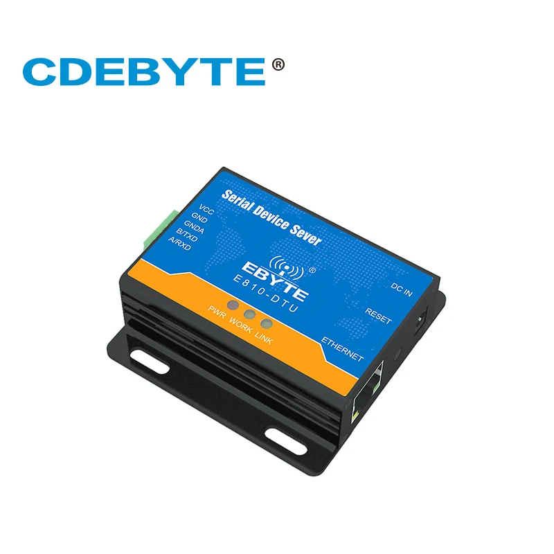 Ethernet RJ45 to RS485 Serial Port Server CDEBYTE Iot Wireless Transceiver TCP IP Data Transmitter and Receiver E810-DTU(RS485)