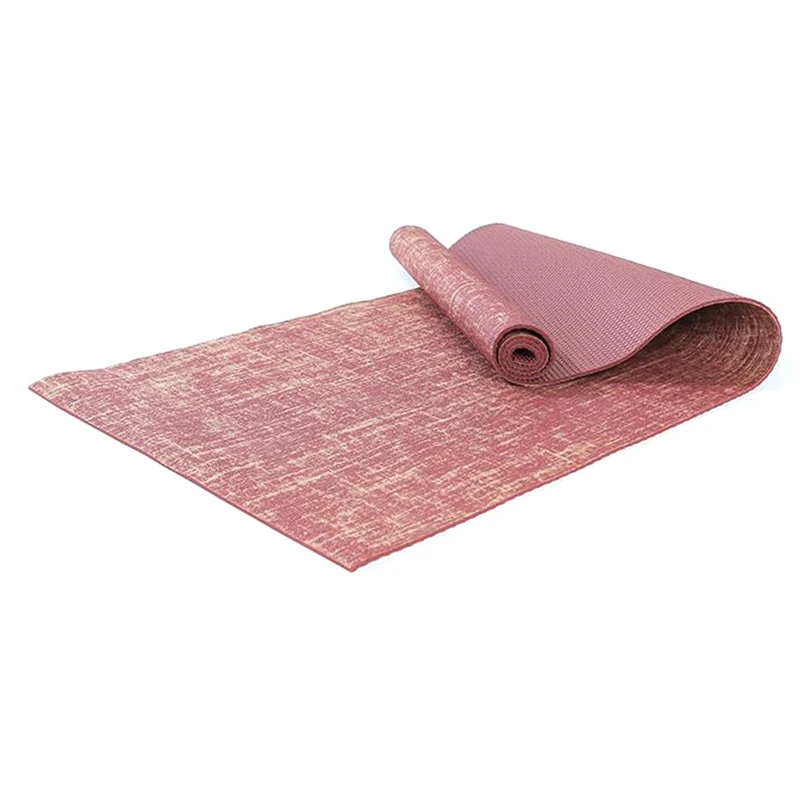 

Yoga Mat Jute Extra Thick Exercise & Fitness Mat for All Types of Yoga, Pilates & Floor Exercises