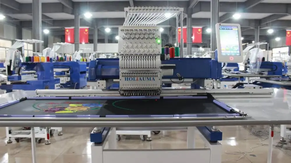 10 лет обслуживания! Компьютеризированная вышивальная машина с одной головкой