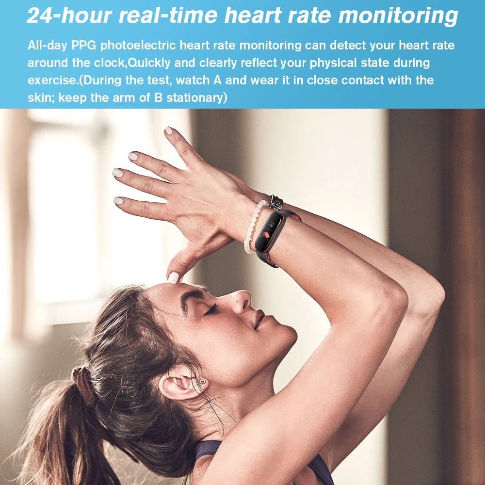 Смарт-часы для Band 6 Pro фитнес-браслет с измерением пульса и уровня кислорода в