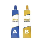 Металлический клейкий для ремонта A + B, автоматический клеевой клей для радиатора, резервуар для воды, 2050 г, 2 шт.