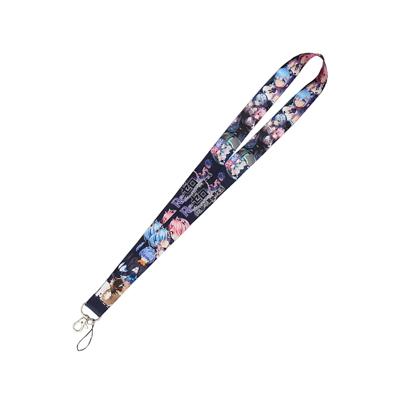 

C866 Anime Lanyards for Key Neck Strap For Card Badge Gym Key Chain Lanyard Key Holder DIY Hang Rope Keychain