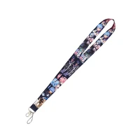 c866 anime lanyards for key neck strap for card badge gym key chain lanyard key holder diy hang rope keychain